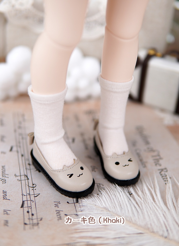 [Wa❤Ya]1/4（MSD、KUMAKO)サイズドール靴猫ちゃん制服靴dollshoes