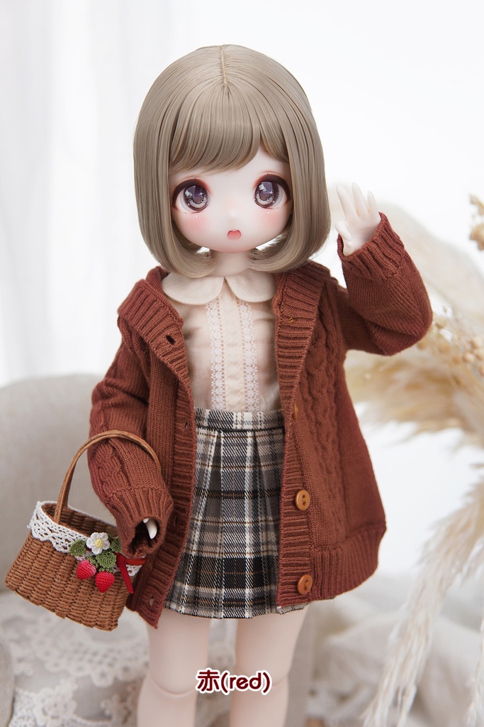 [Wa❤Ya]1/4(SDＭ,MDD,KUMAKO)サイズドール衣装冬のカーディガンセーターMDDdollclothes