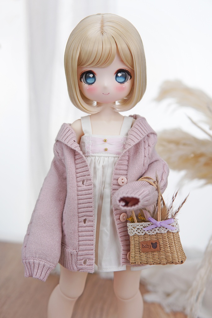 [Wa❤Ya]1/4(SDＭ,MDD,KUMAKO)サイズドール衣装冬のカーディガンセーターMDDdollclothes