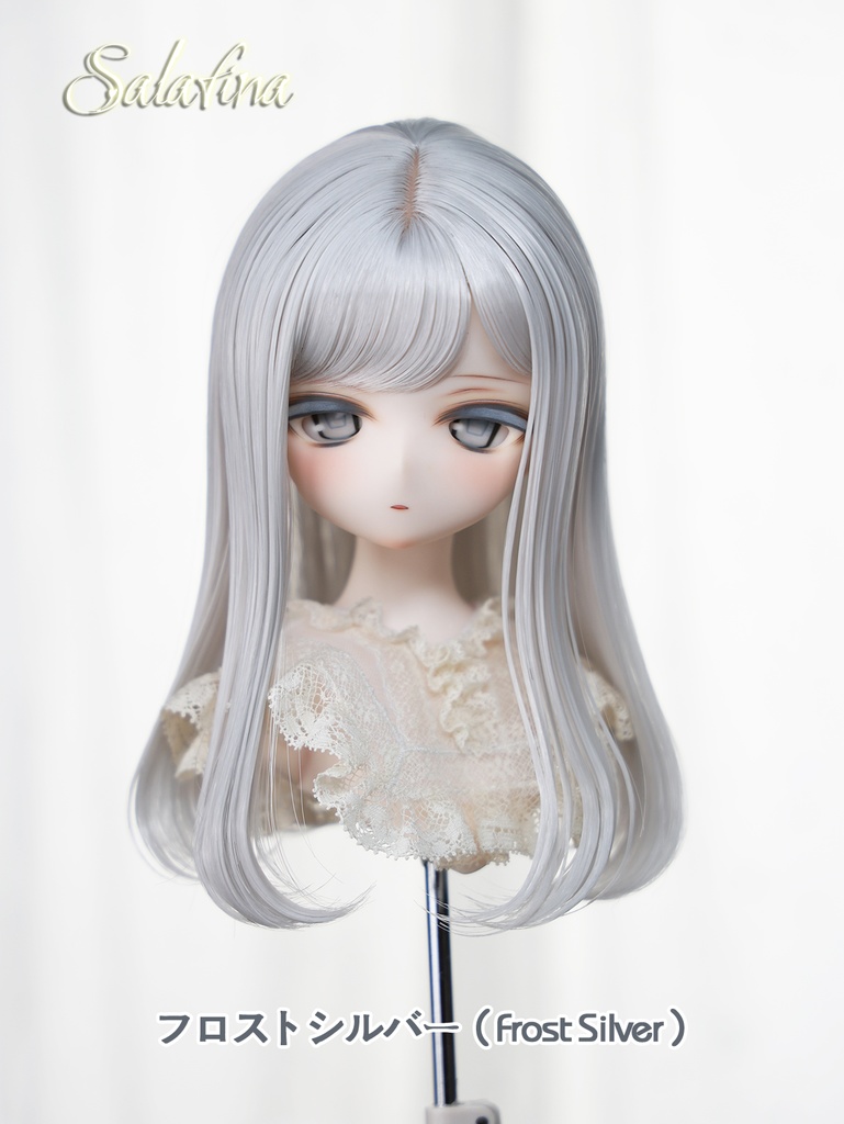 [Salafina]8~9インチMDD,DDサイズドール用手つくり造形ウィッグ「BOBOAN2.0ロング」dollwig