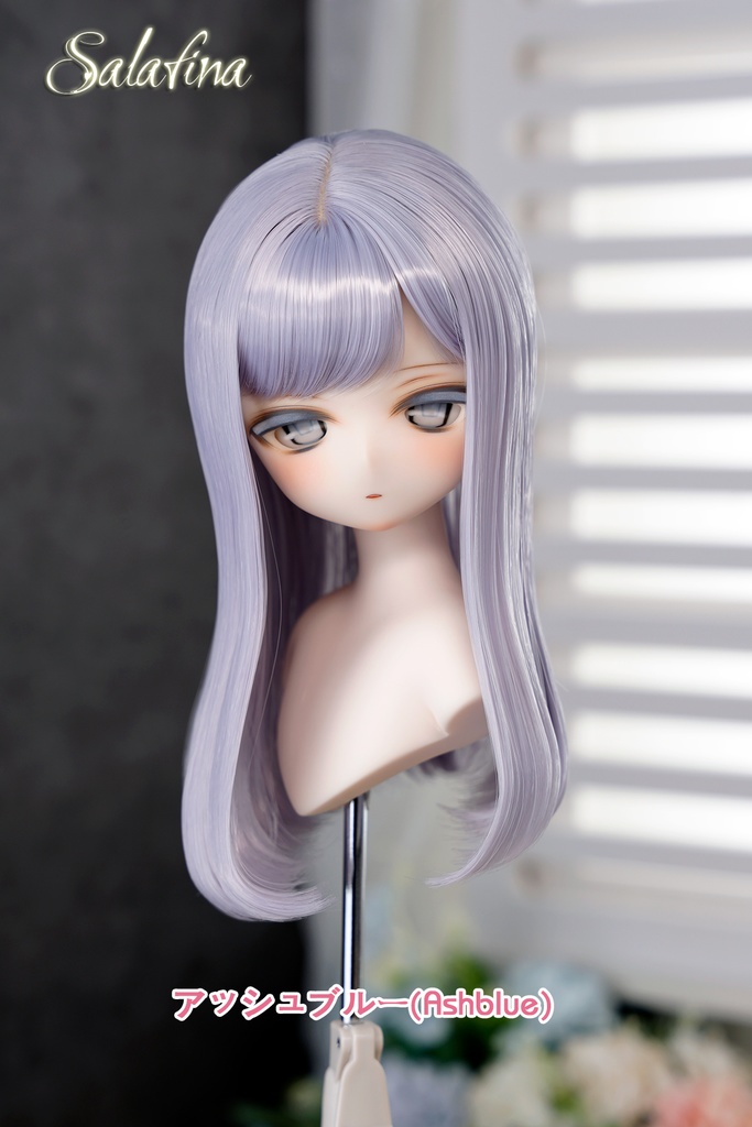 [Salafina]8~9インチMDD,DDサイズドール用手つくり造形ウィッグ「BOBOAN2.0ロング」dollwig
