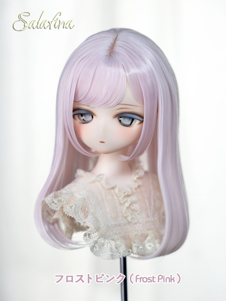 [Salafina]1/4と1/6サイズ（17－19cm)サイズドール用手つくり造形ウィッグ「リリ」dollwig