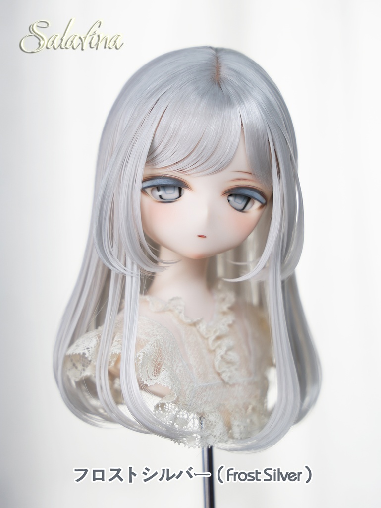 [Salafina]8~9インチMDD,DDサイズドール用手つくり造形ウィッグ「リリ」dollwig