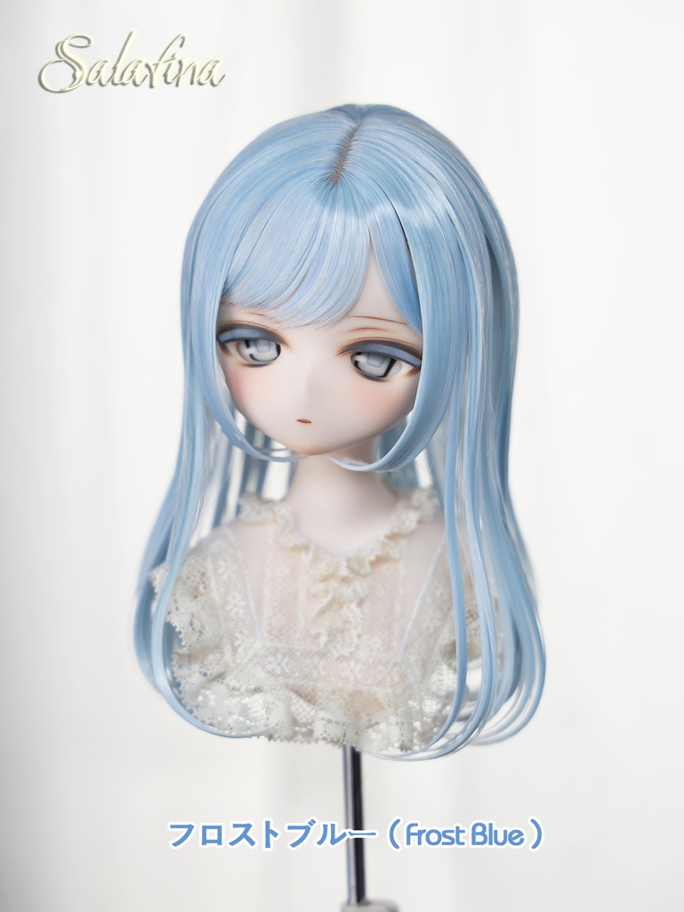 [Salafina]8~9インチMDD,DDサイズドール用手つくり造形ウィッグ「リリ」dollwig