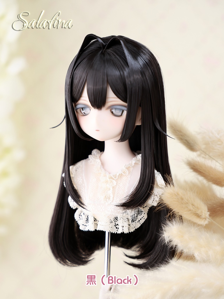 [Salafina]8~9インチMDD,DDサイズドール用手つくりロング造形ドールウィッグ「MARINA2.0」dollwig