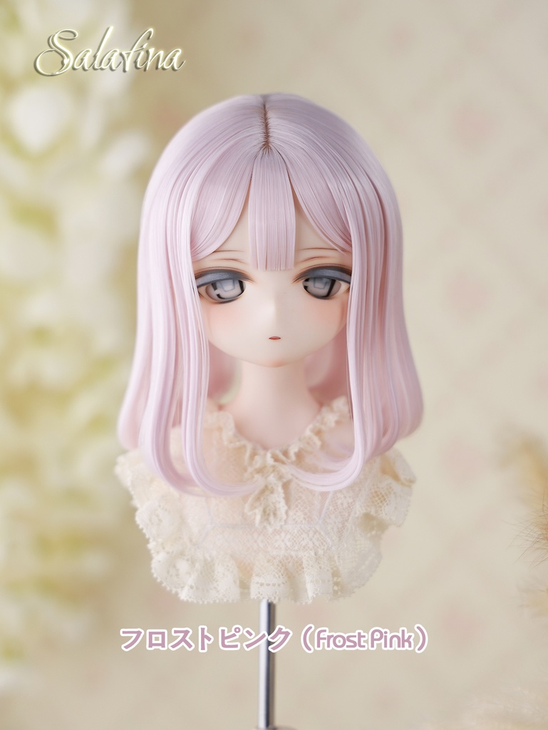 [Salafina］8-9インチMDD,DD,SDサイズドール用手つくり造形ドールウィッグショートカット「Mio2.0」dollwig