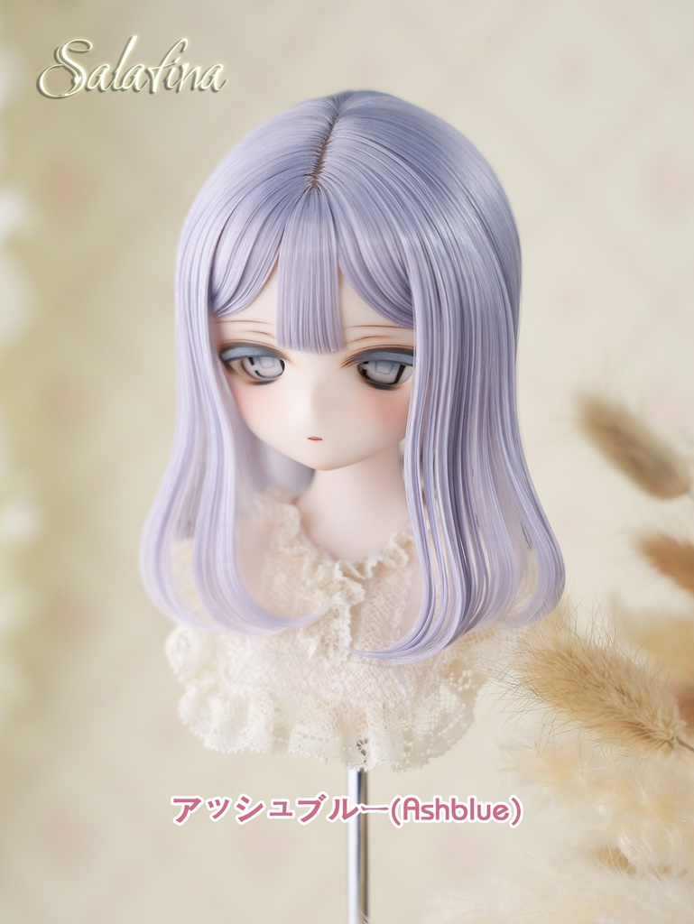 [Salafina］8-9インチMDD,DD,SDサイズドール用手つくり造形ドールウィッグショートカット「Mio2.0」dollwig