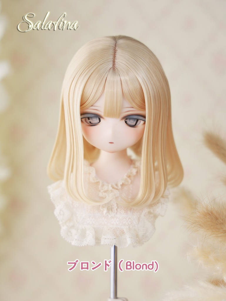 [Salafina］8-9インチMDD,DD,SDサイズドール用手つくり造形ドールウィッグショートカット「Mio2.0」dollwig