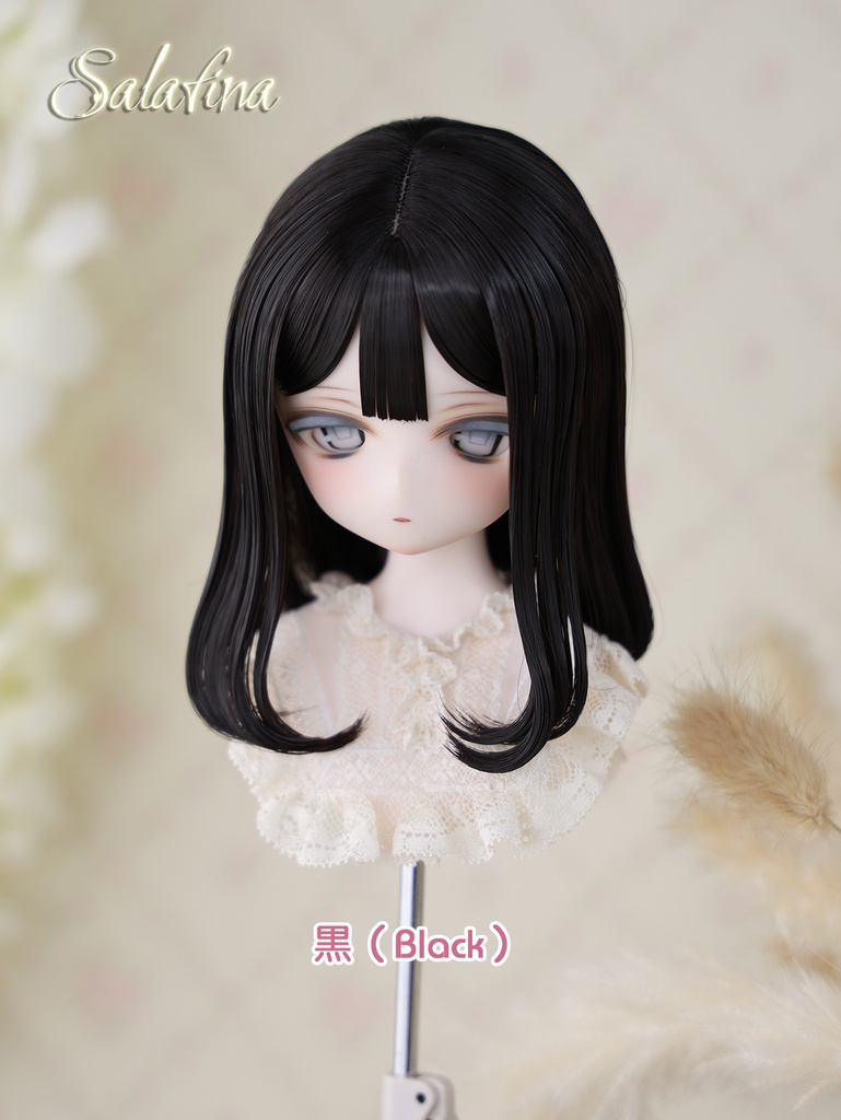[Salafina］8-9インチMDD,DD,SDサイズドール用手つくり造形ドールウィッグショートカット「Mio2.0」dollwig