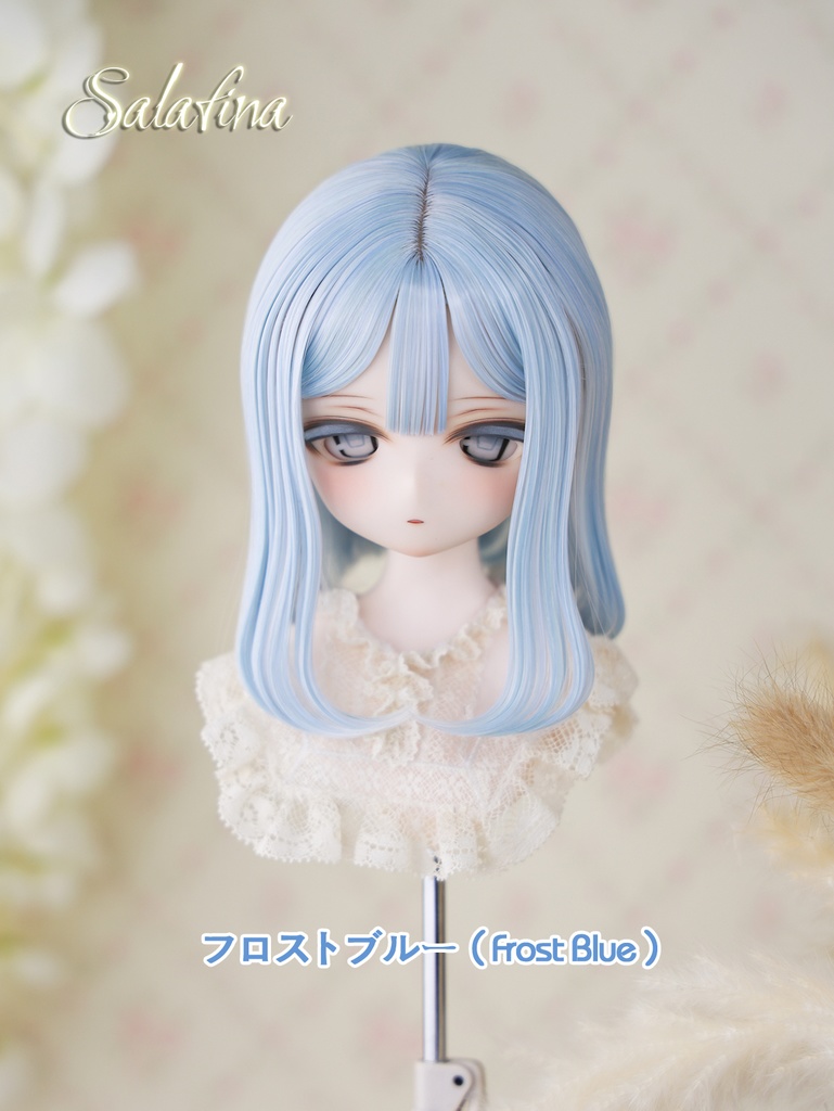 [Salafina］8-9インチMDD,DD,SDサイズドール用手つくり造形ドールウィッグショートカット「Mio2.0」dollwig
