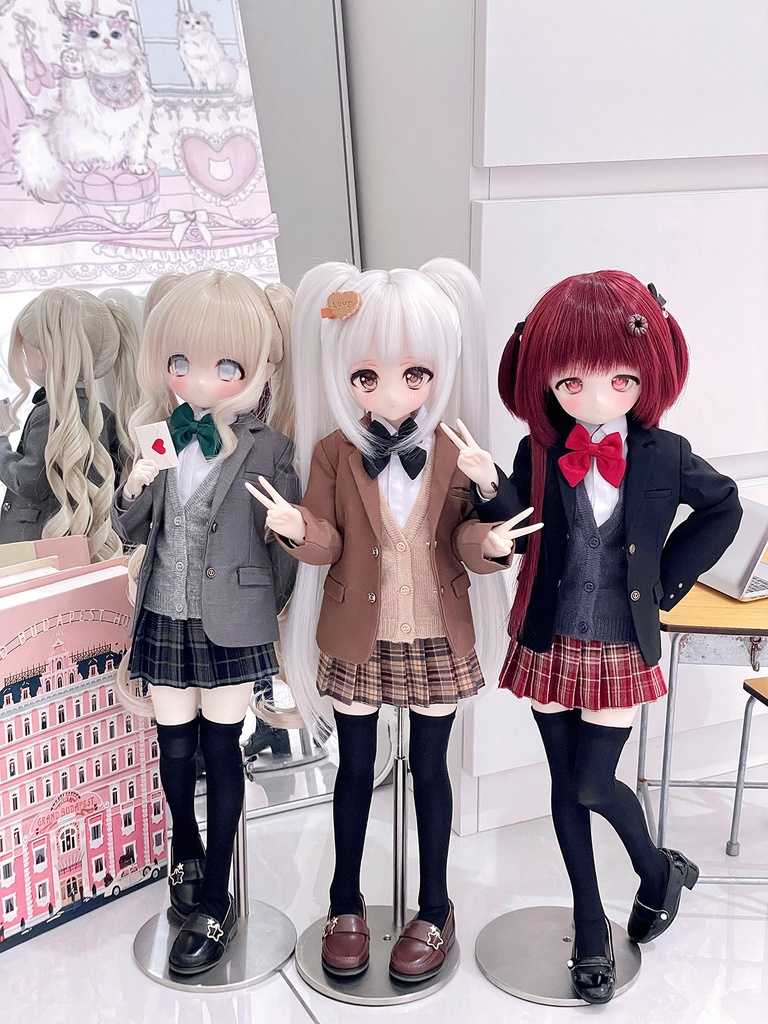 [Wa❤Ya]1/4(SDＭ,MDD,)サイズドール衣装ブレザー制服セットMDDdollclothes