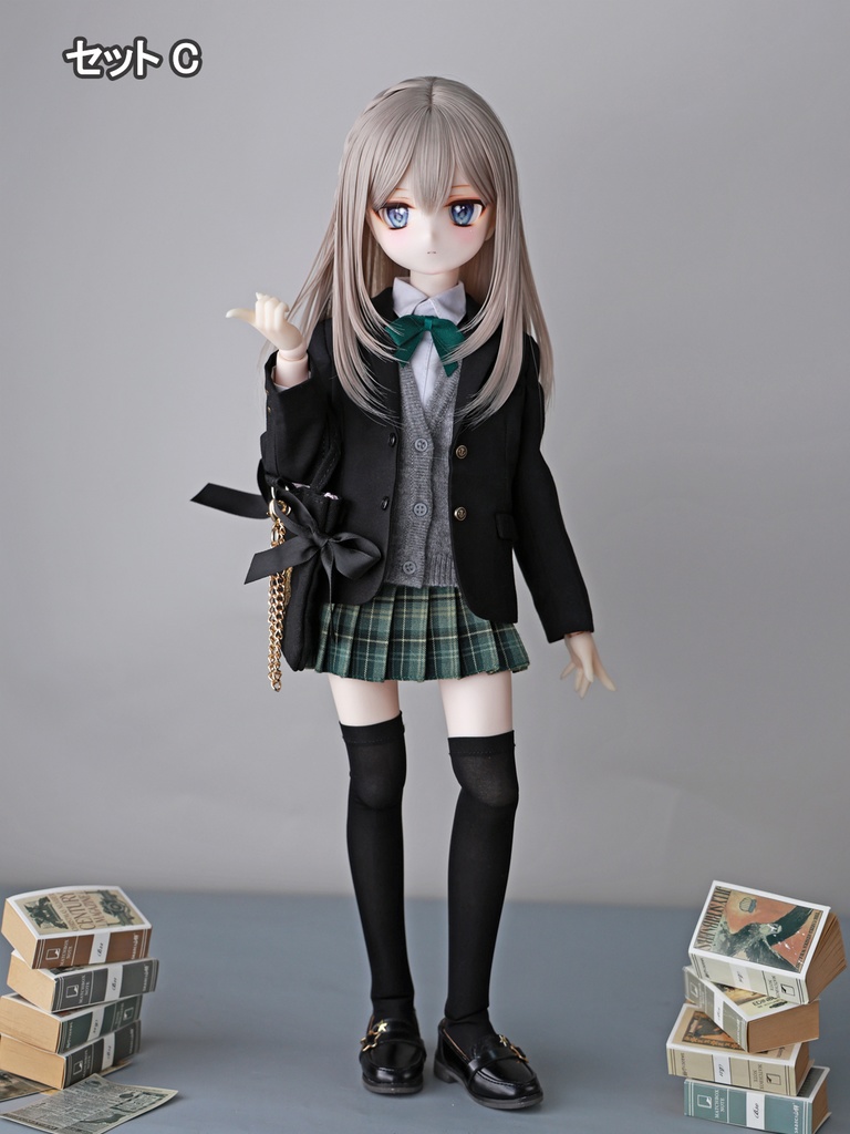 [Wa❤Ya]1/4(SDＭ,MDD,)サイズドール衣装ブレザー制服セットMDDdollclothes
