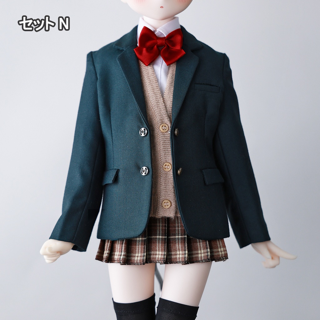 Wa❤Ya]1/4(SDM,MDD,)サイズドール衣装ブレザー制服セット