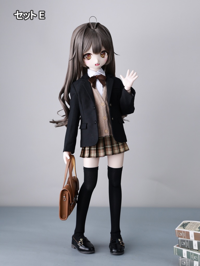 [Wa❤Ya]1/4(SDＭ,MDD,)サイズドール衣装ブレザー制服セットMDDdollclothes