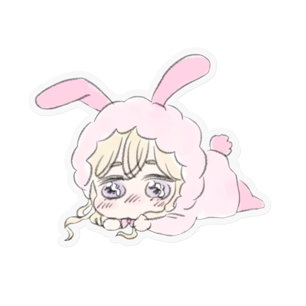 うさうさディオドラステッカー