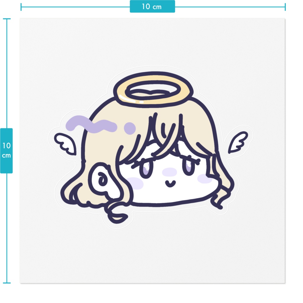 天使ステッカー