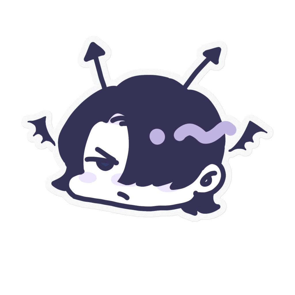 悪魔ステッカー