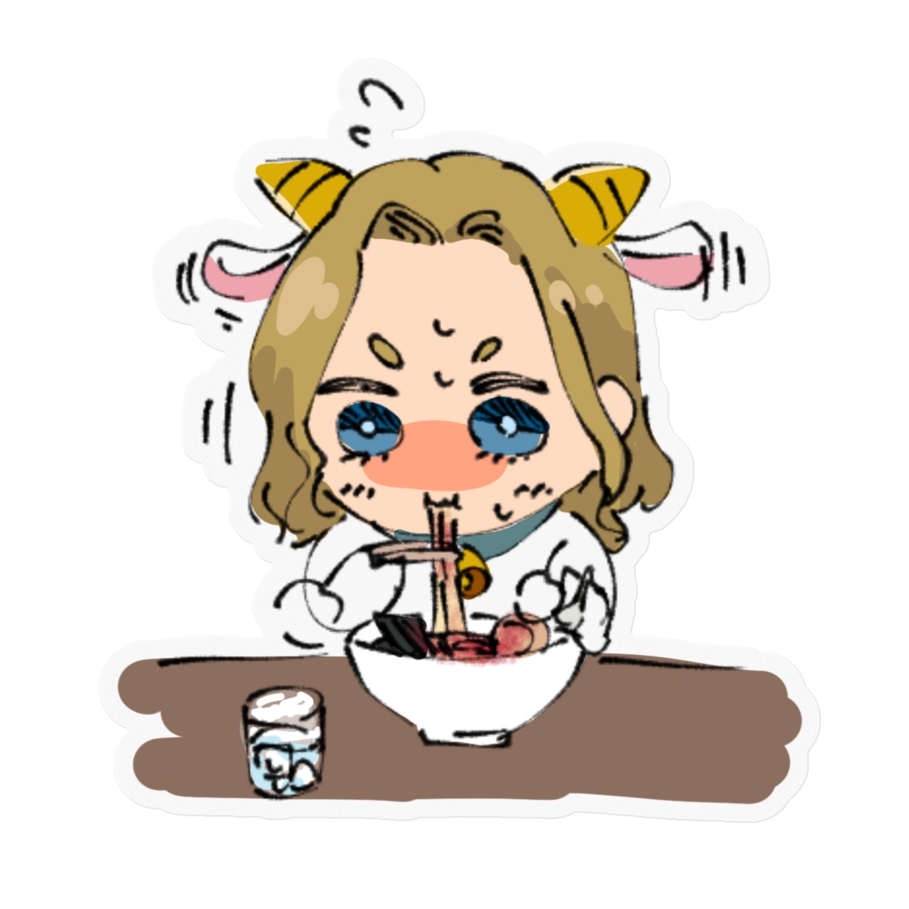 カプサイシンラーメンとやぎおじさん