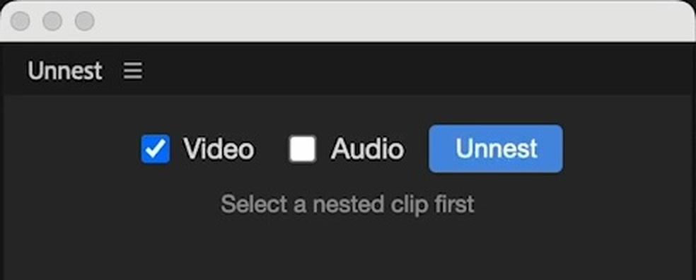 【Premiere Pro】ネストをワンクリックで解除する拡張機能「Unnest」