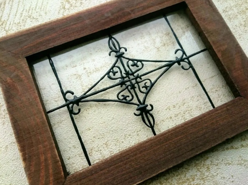 送料無料*ステンドグラス風フレーム*ワイヤー風・グラスデコ・イラスト・インテリア雑貨・ハンドメイド♪