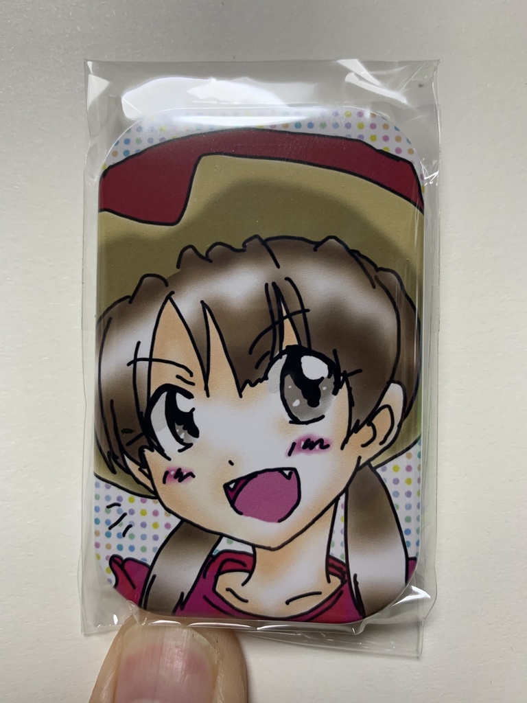 インタビュアーちゃんマグネット
