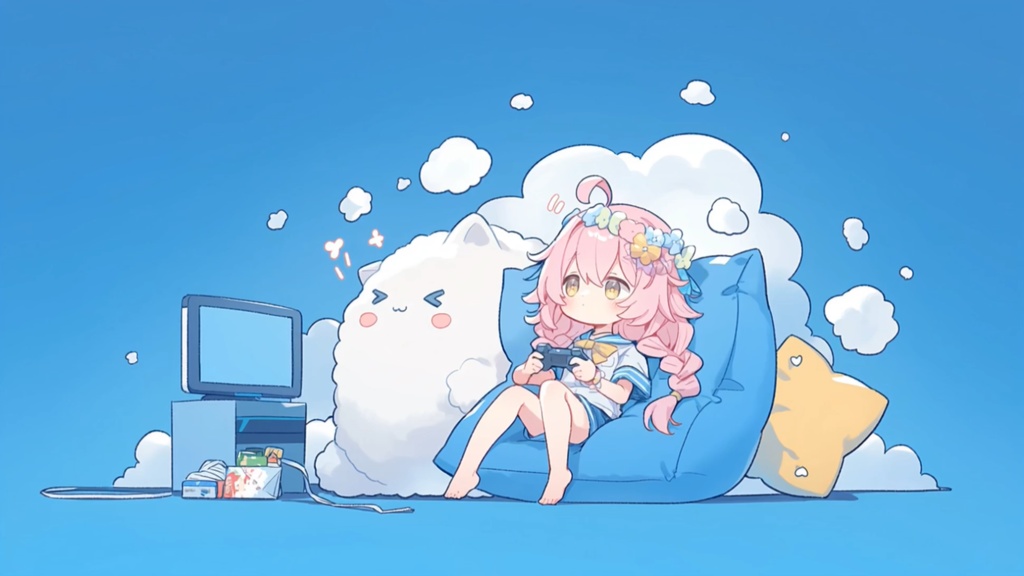 【フリーBGM】雲の上でひと休み | モナカの音楽室
