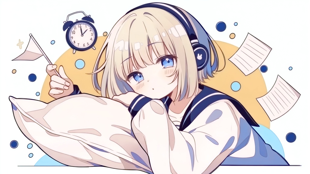 【フリーBGM】やる気はただいま不在です | モナカの音楽室