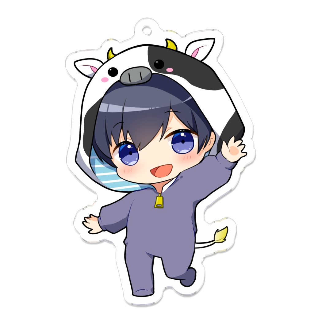 牛乳くんアクリルキーホルダー　立ちver