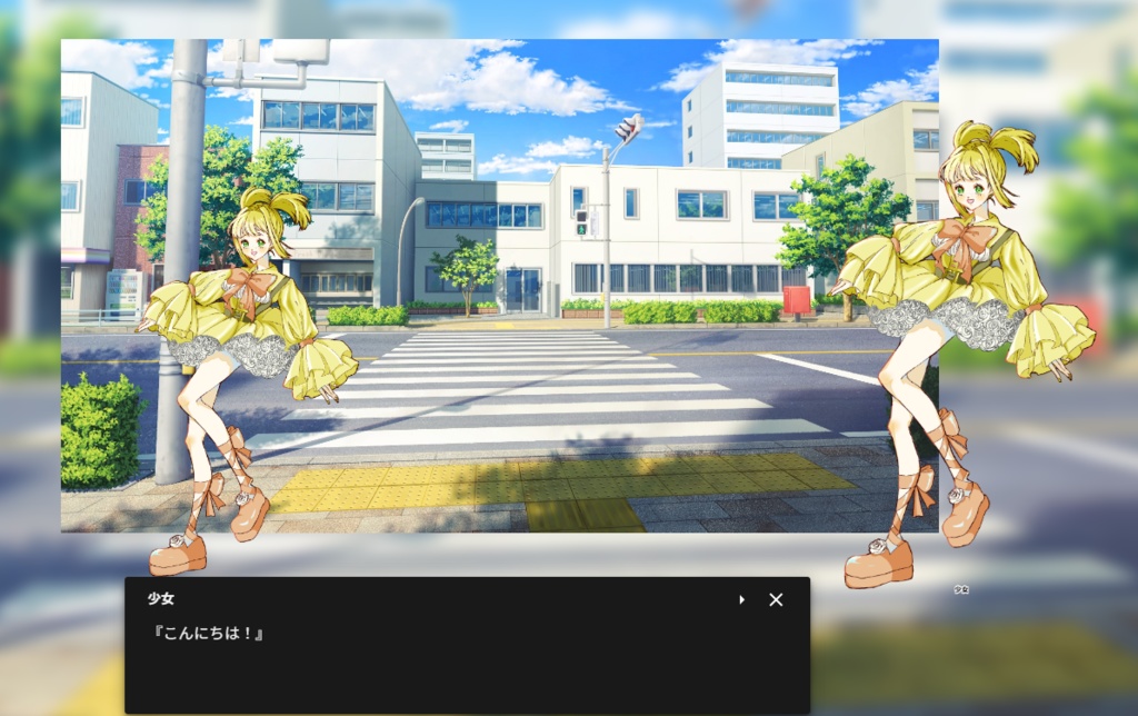 ロリータ3 立ち絵素材(無料版あり〼全身/少女/女の子/女性/ロリータ/魔法少女)