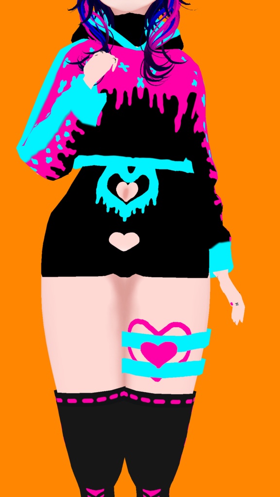 Neon Suit Set (vroidcustomitem)