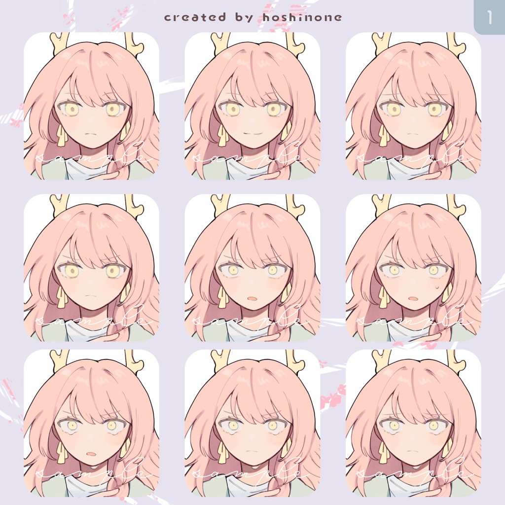 【無料立ち絵】ピンク髪の女の子立ち絵