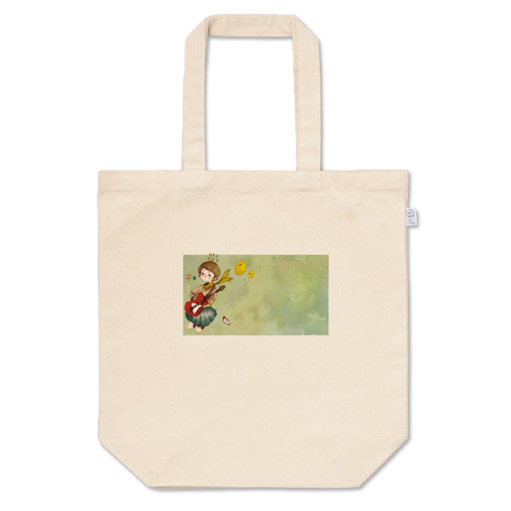 宇宙人少女トートバッグ