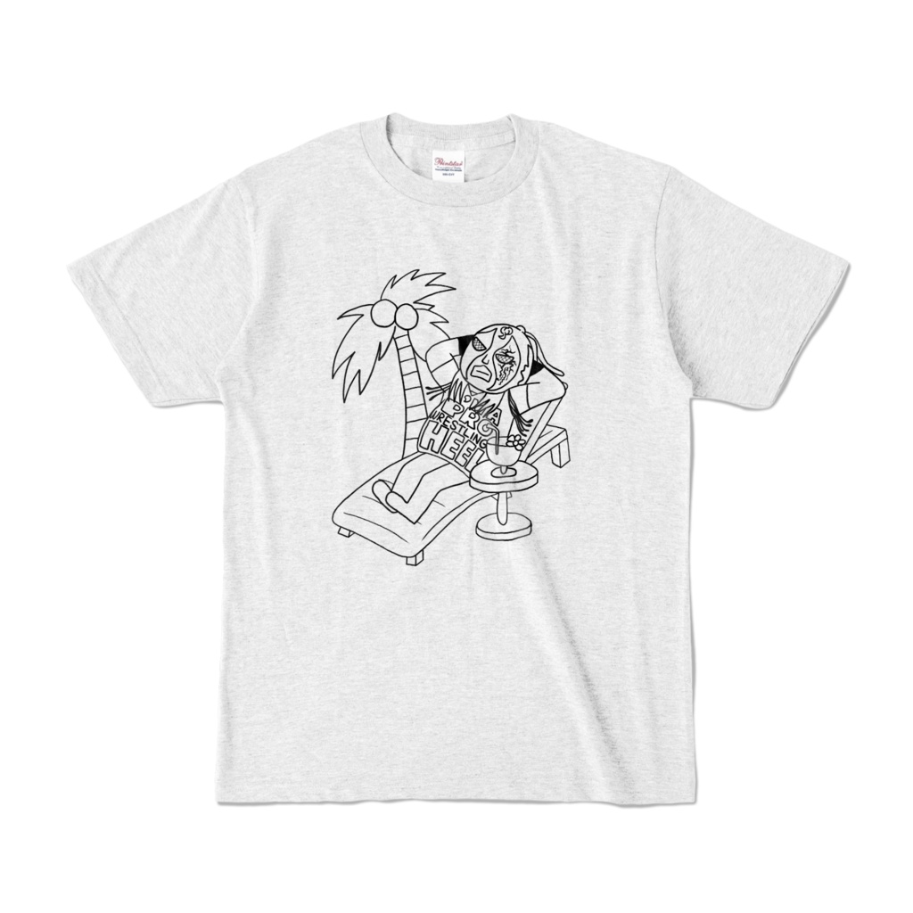 バカンスZAP　Tシャツ　アッシュ