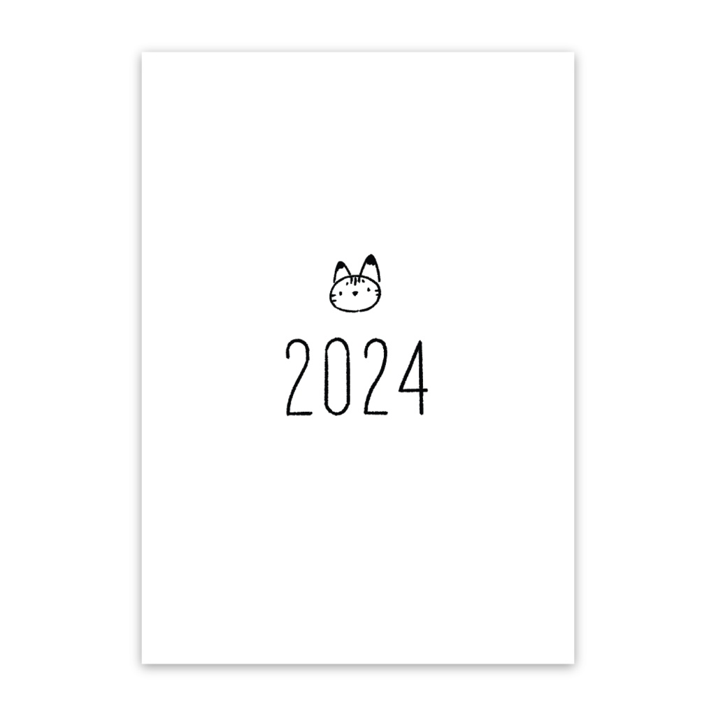 吉日をながめる手帳2024（白）