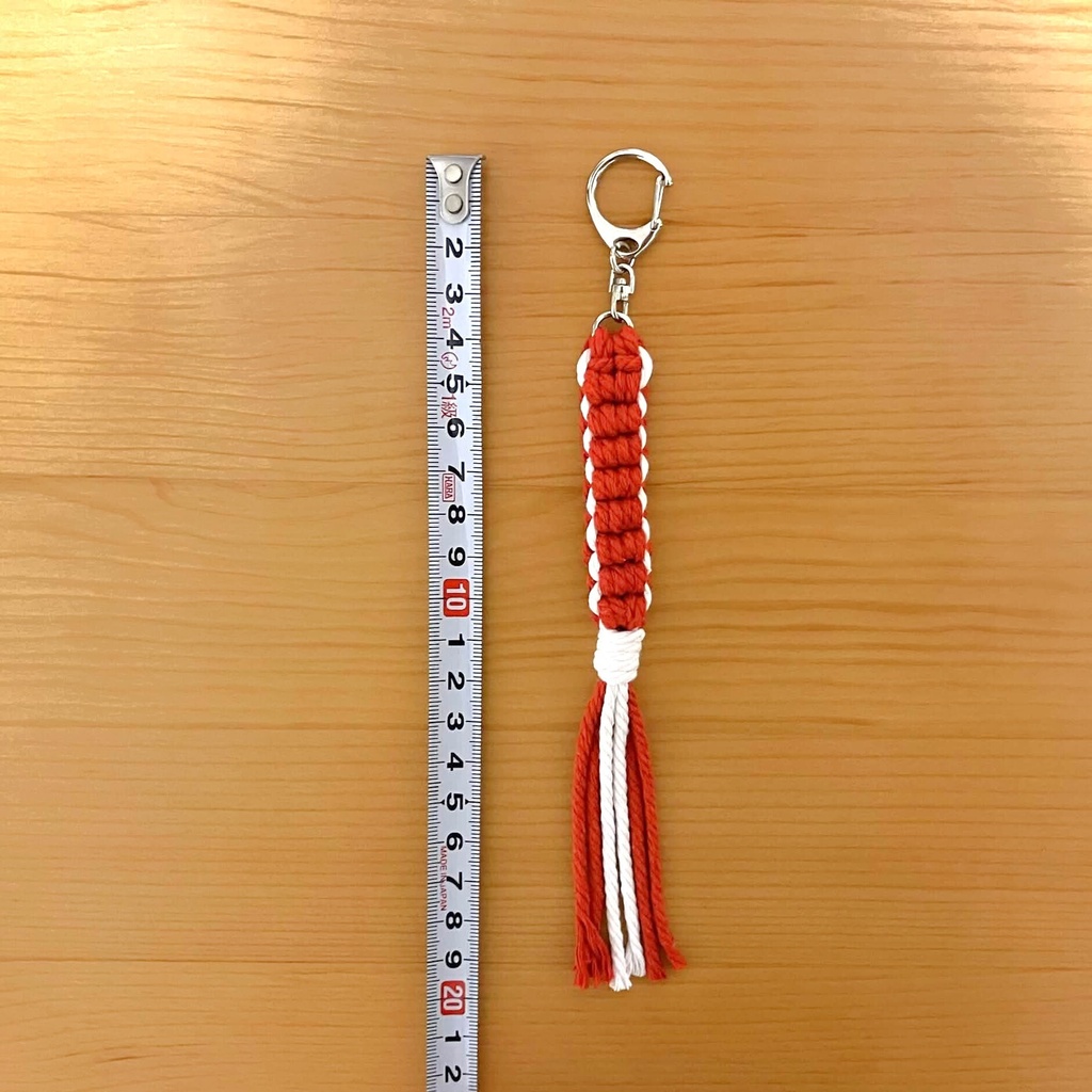 【第一弾】手編みマクラメキーホルダー