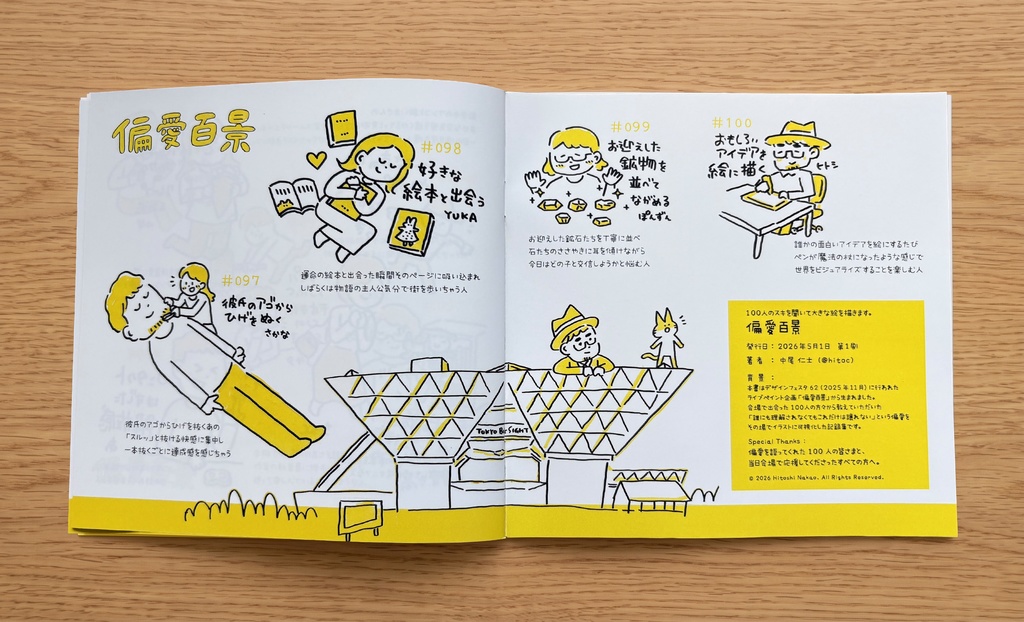 偏愛百景 vol.1(デザフェス62で収集)