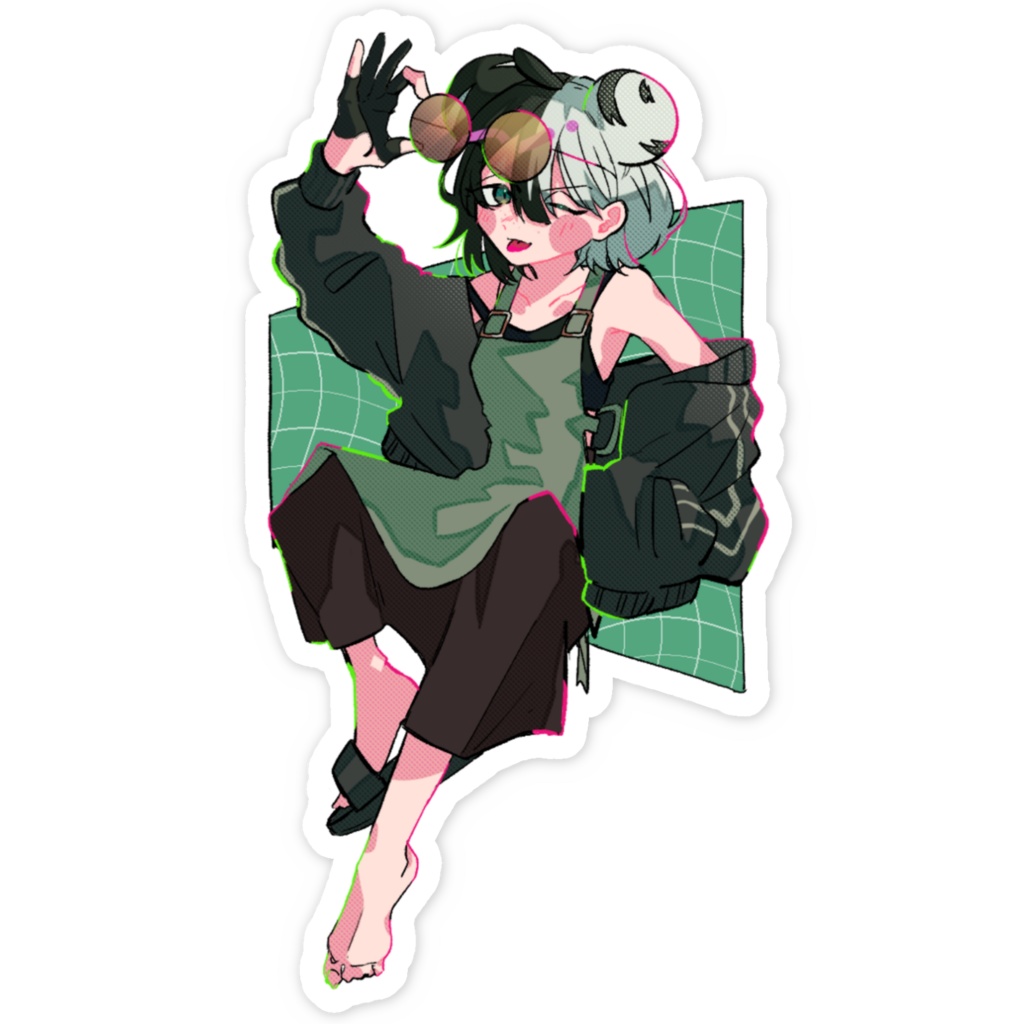 めぐちゃまステッカー