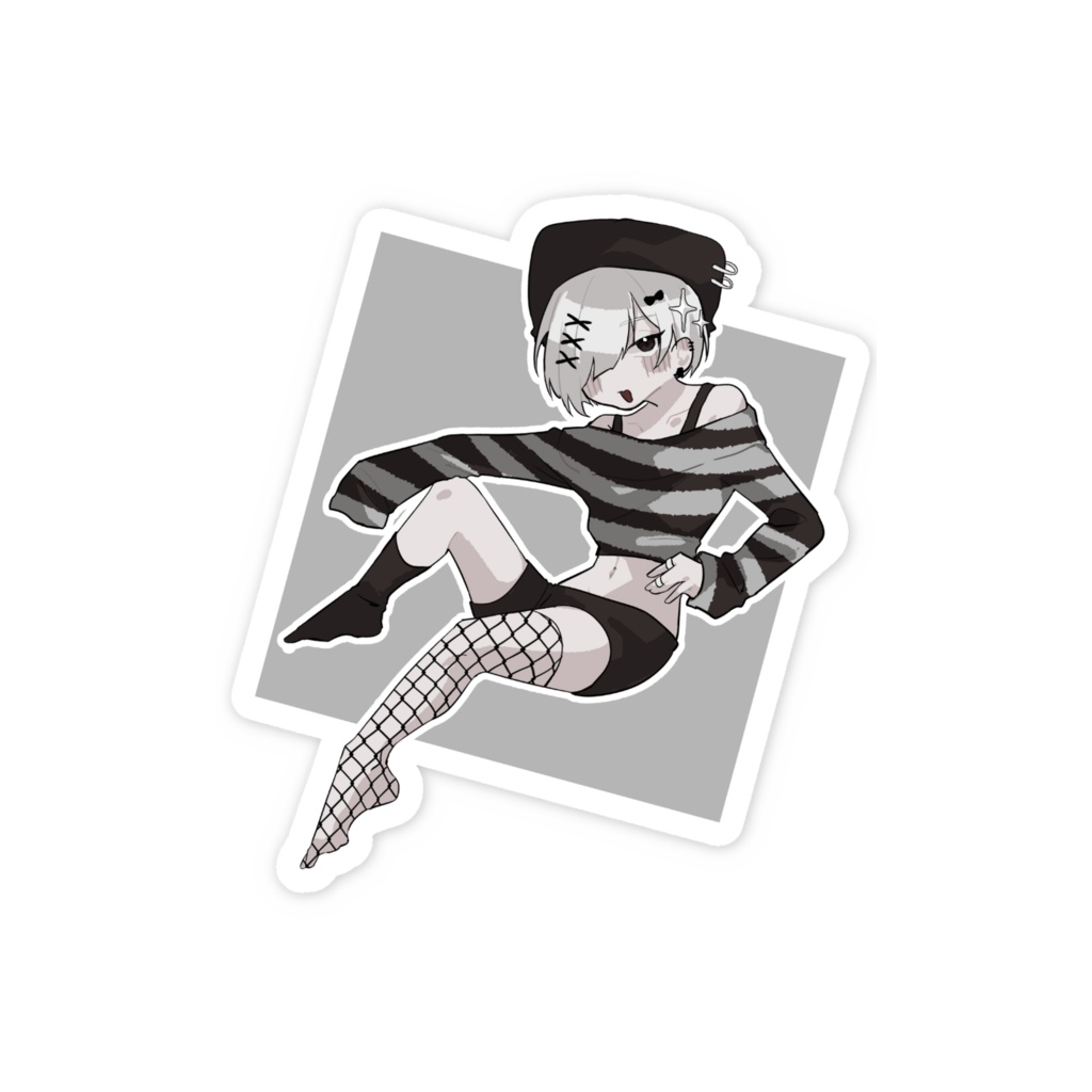 ょゎちゃまステッカー