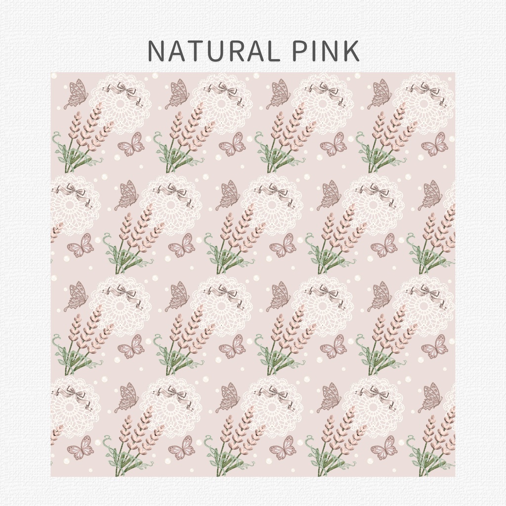フローラル🌸|デジタルペーパー9色セット|PNG&JPG