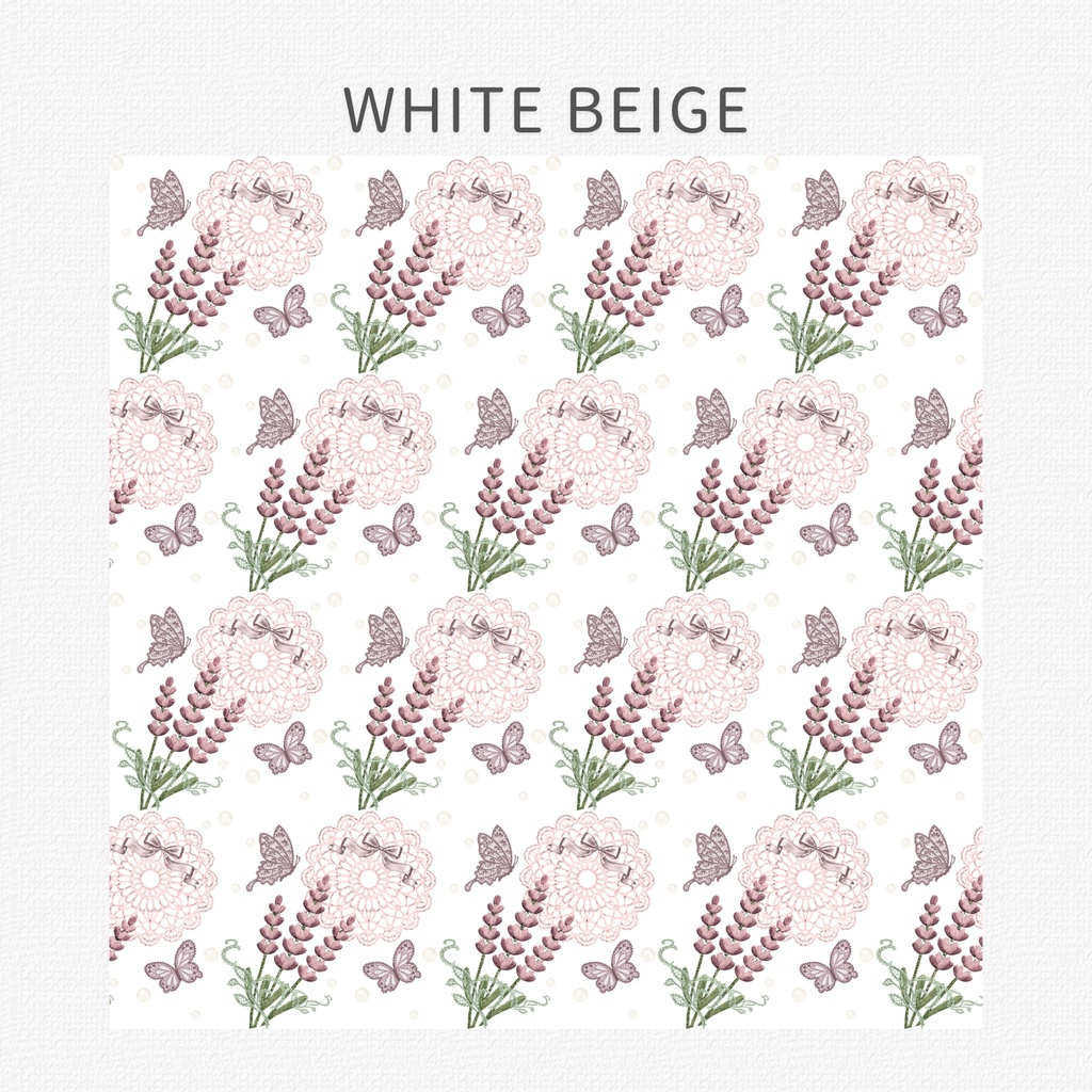 フローラル🌸|デジタルペーパー9色セット|PNG&JPG