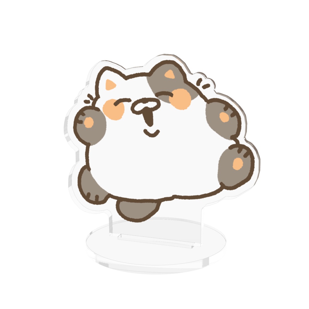 ねこたねこアクスタ（にこにこ）