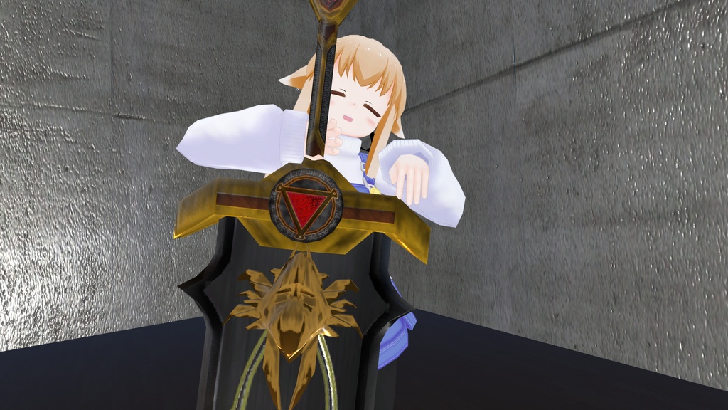 【VRChat向け】牙狼斬馬剣(風)モデル Ver.2