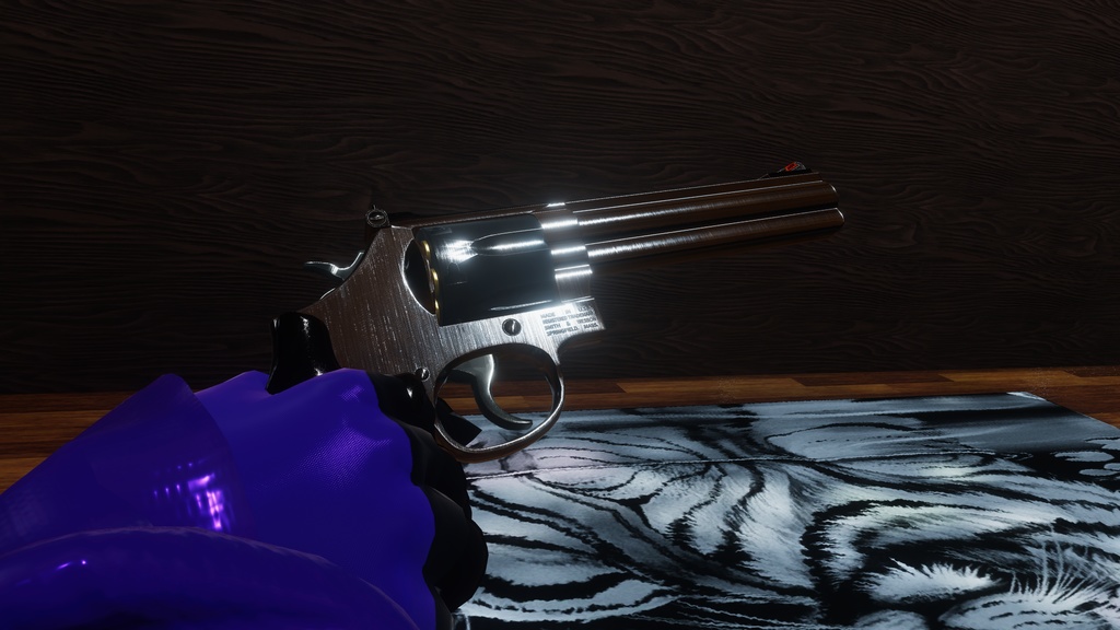 Revolver .357 - For VrChat Avatars