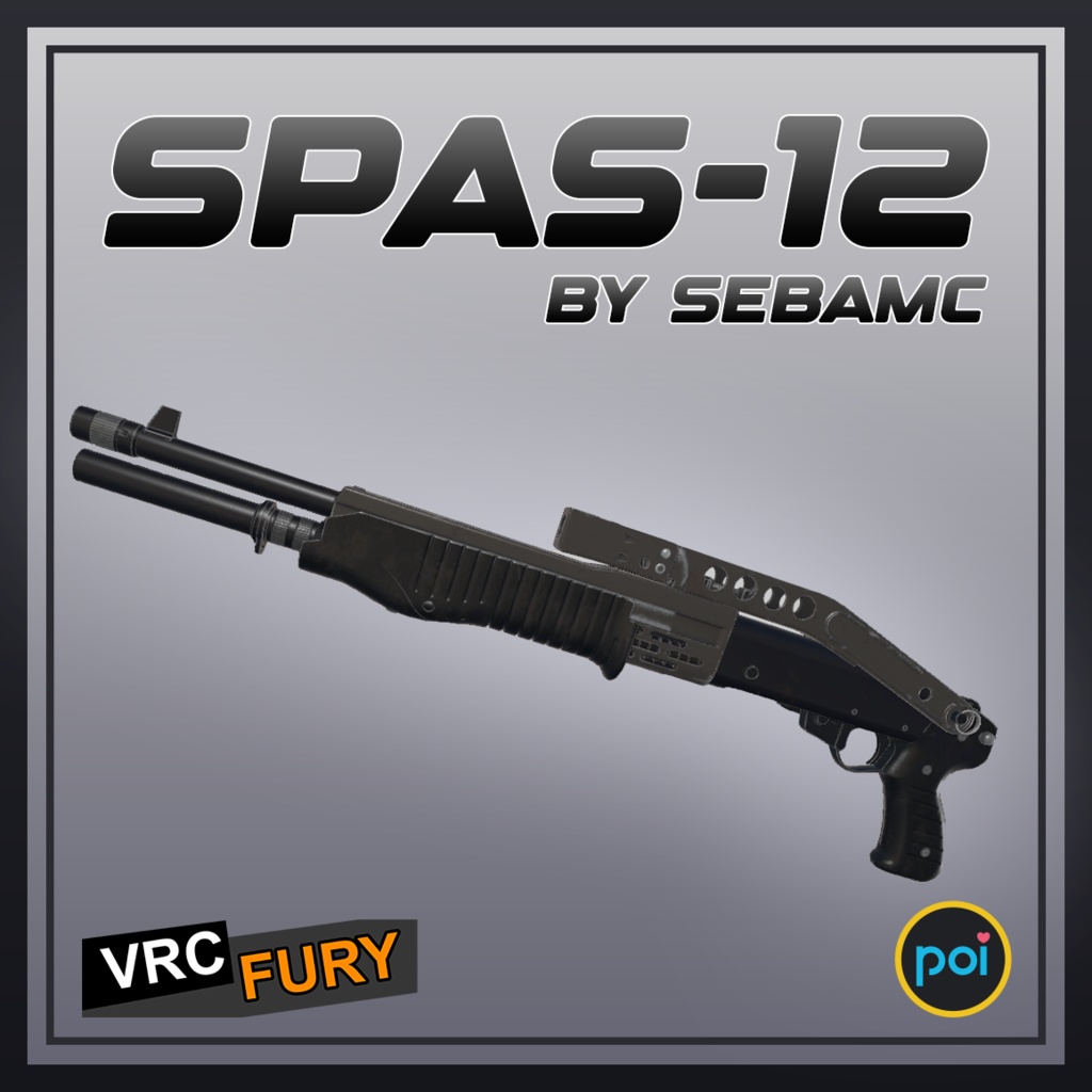 Spas-12 - For VrChat Avatars