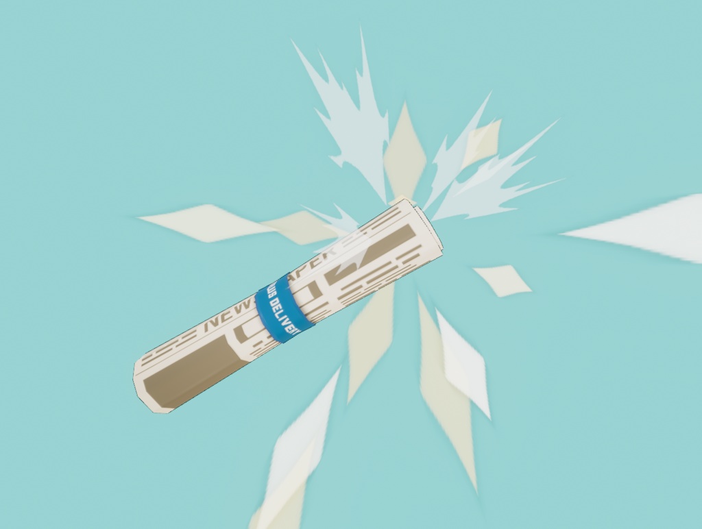 Newspaper - For VrChat Avatars