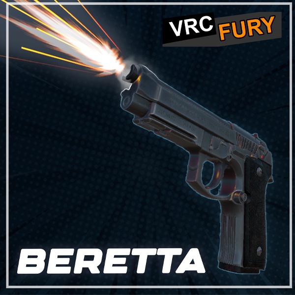 Beretta 92a1 - For VrChat Avatars