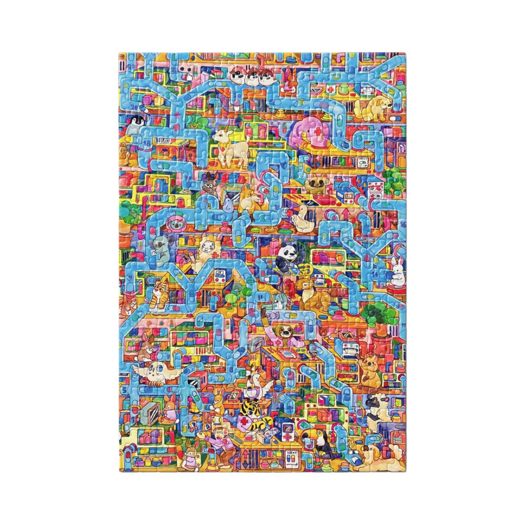 【ジグソーパズル】おねつもおせきもとんでいけver.