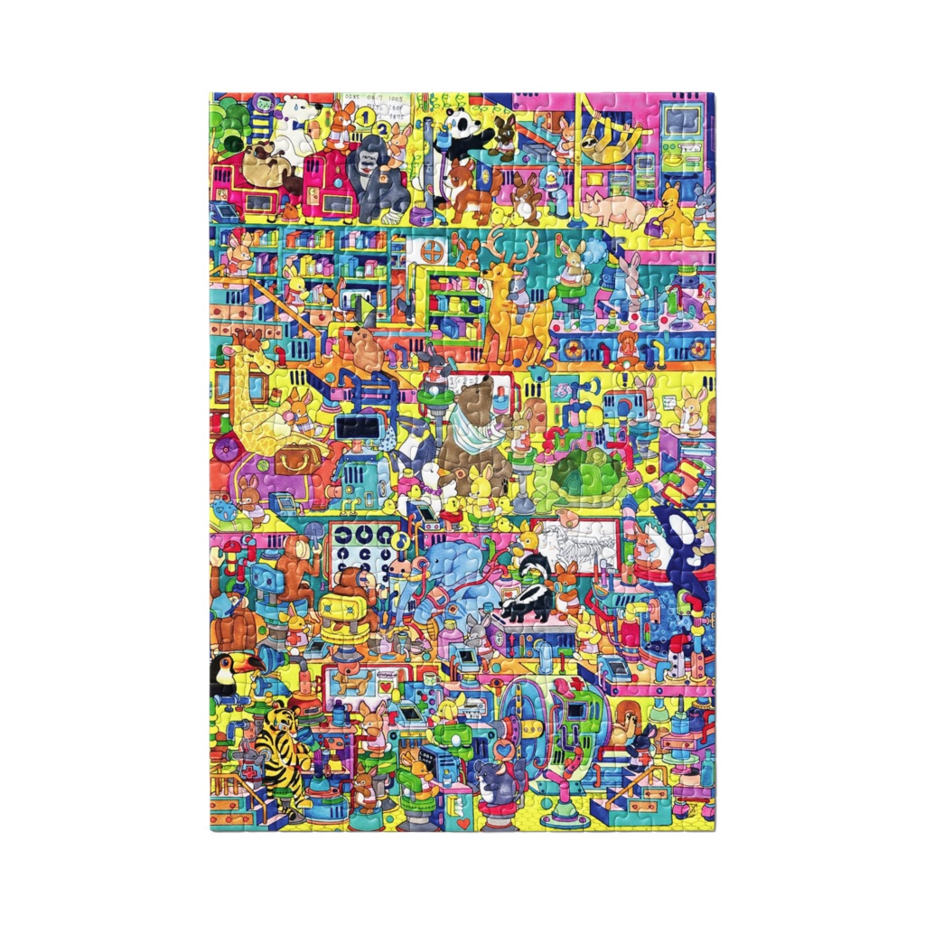 【ジグソーパズル】動物病院ver.