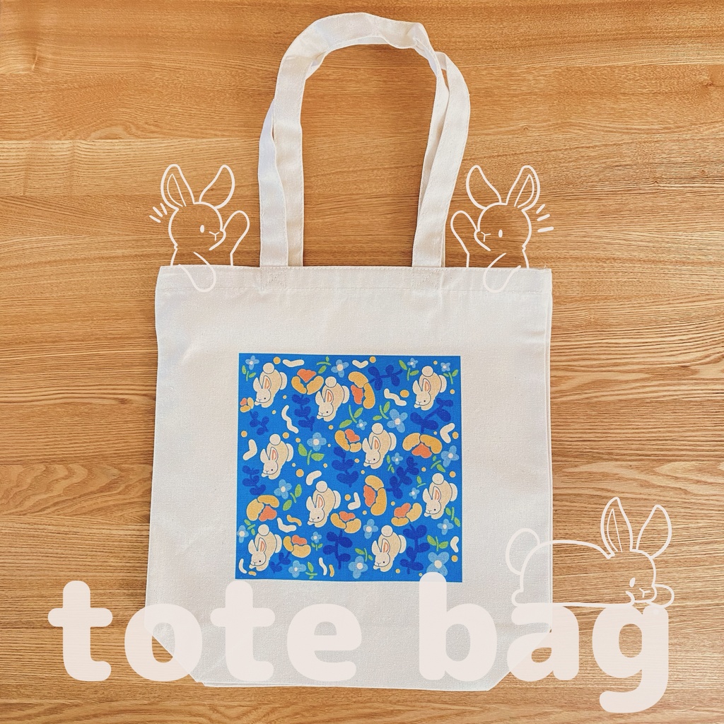 うさぎモチーフトートバッグMサイズ