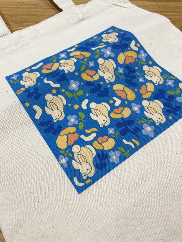 うさぎモチーフトートバッグMサイズ